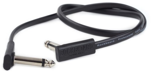 RockBoard Flat Patch Cable (black, 30cm)