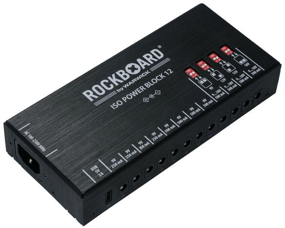 RockBoard ISO Power Block V12 IEC / Isolated Multi Power Supply