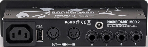 RockBoard MOD 2 V2 - All-in-One TRS, Midi & USB Patchbay