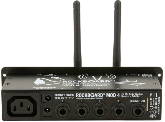 RockBoard MOD 4 & U2 Transmitter / Guitar Wireless System (2.4 GHz)