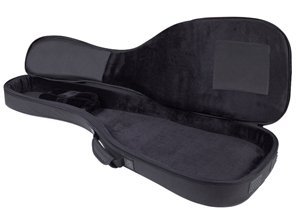 Rockbag Starline Hollow Body E-Bass Guitar (black)