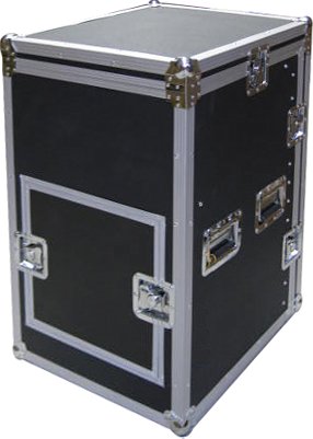 Rockcase 19 L Rack Flight Case 16HE-16U / 24316B (Black)