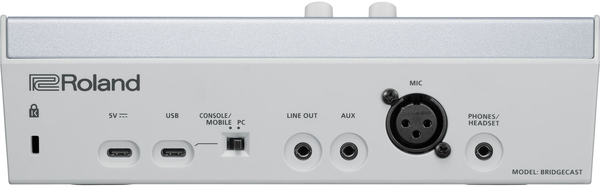 Roland Bridge Cast / Dual Bus Gaming Audio Mixer (white)