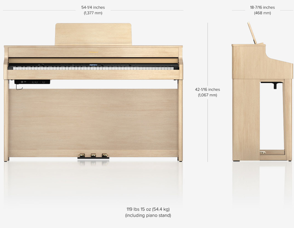 Roland HP702 (light oak)