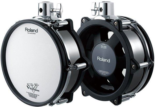 Roland PD108 V-Pad (Black/Chrome)