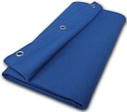 Roling Molton Curtain Absorber 6m (B) x 3 m (H) (carpet blue)