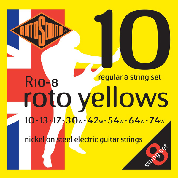 Roto Sound Roto Yellows R10-8 (10-74)