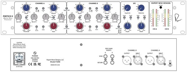 Rupert Neve Designs Portico II / Master Buss Processor