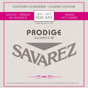 Savarez 500AXS 1/2 guitar strings / Carbon 500 AXS (alliance trebles with corum basses)