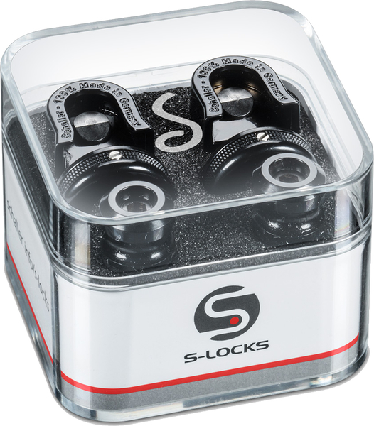 Schaller S-Locks Set (black chrome / L)