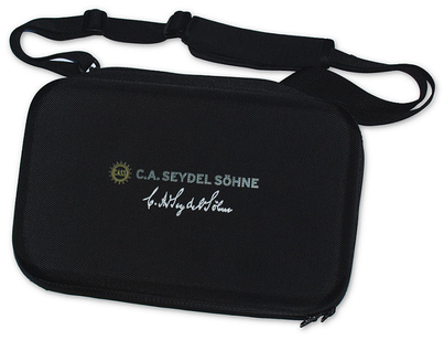 Seydel Hardcover case for 20 harmonicas