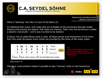Seydel Soundcheck V.1 STEEL Blues Beginner Pack (C)
