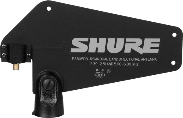 Shure PA805DB-RSMA Passive Dual Band Directional Antenna