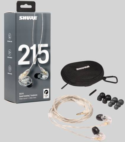 Shure SE215-CL-EFS / Professional Sound Isolating