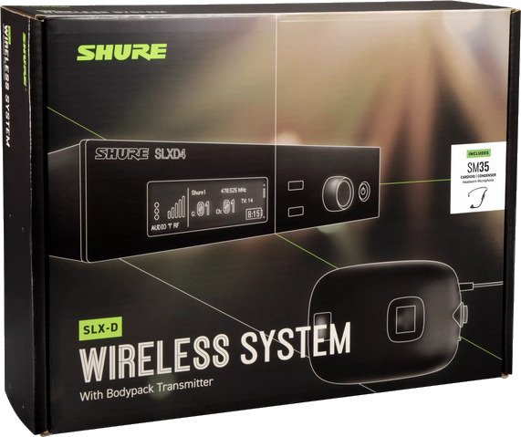 Shure SLXD14/SM35 (562-606 MHz)