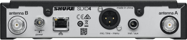 Shure SLXD4E / Digital Receiver (562-606MHz)