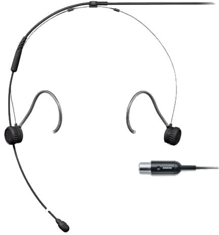 Shure TwinPlex TH53B-MTQG / Subminiature Headset (mtqg connector - black)