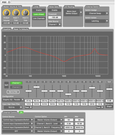 Source Audio SA 270 / One Series EQ2 Programmable Equalizer