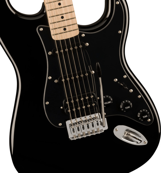 Squier Sonic Stratocaster HSS MN (black)