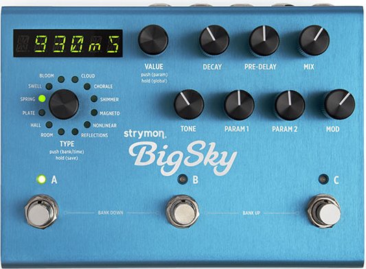 Strymon Big Sky Multi Reverb