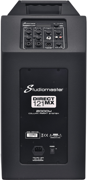 Studiomaster Direct 121 WMX (w/ bluetooth & bags)