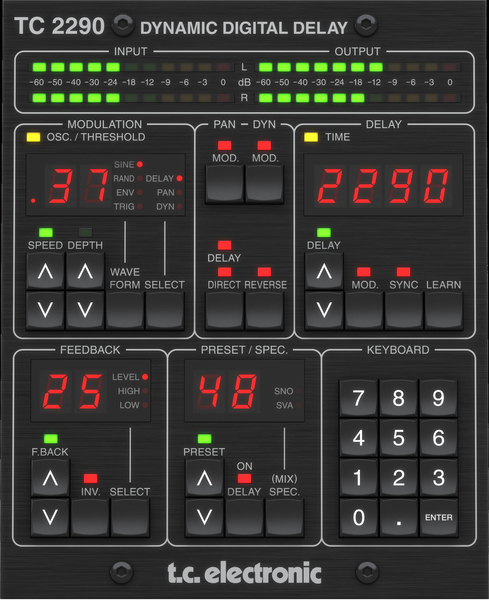 TC Electronic TC2290-DT Dynamic Digital Delay