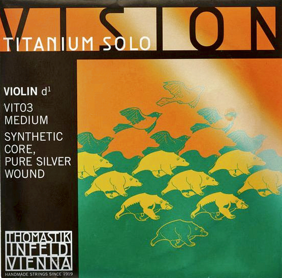 Thomastik Vision Titanium Solo / D String (4/4 / medium)