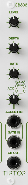 Tiptop Audio CB808 Analog Cow Bell Drum Module / TR808 Cowbell Generator