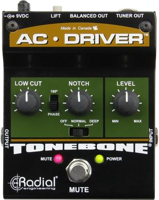 ToneBone by Radial AC Driver Acoustic Instrument Preamp