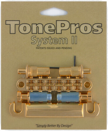 TonePros LPM02 Bridge and Tailpiece Set (gold)