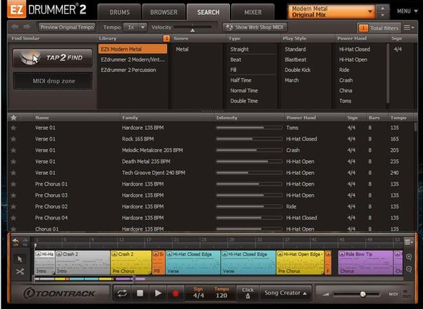 Toontrack EZX Modern Metal