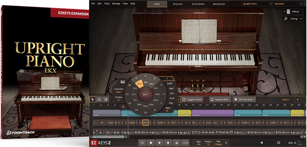 Toontrack Upright Piano EKX