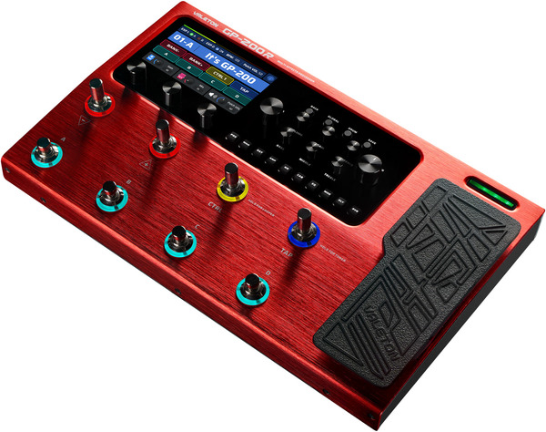 Valeton GP-200 R / Multi-Effects Processor (red/ with 9V power supply)