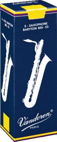 Vandoren Bariton Saxophone Traditional 2.5 (5 reeds set)