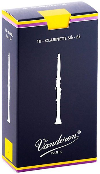 Vandoren Bb Clarinet Traditional 4 (10 reeds set)