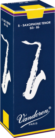 Vandoren Tenor Saxophone Traditional 3 (5 reeds set)