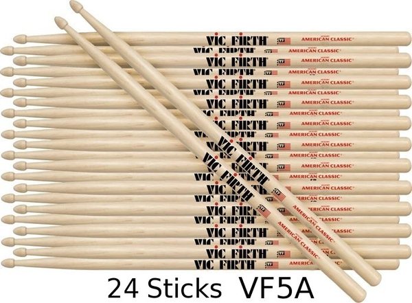Vic Firth VF5A Multipack 24 / VF5A (Hickory)