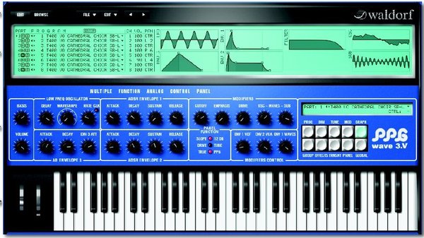 Waldorf PPG Wave 3.V Synthesizer Plug-In
