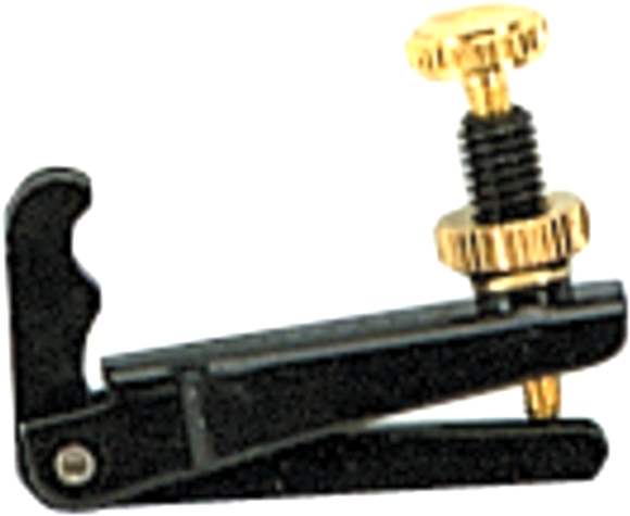 Wittner Violin Fine Tuner (black - gold /  for steel strings)