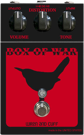Wren and Cuff Box of War (black / red)