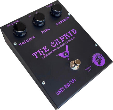 Wren and Cuff Caprid Original Fuzz (black violet)