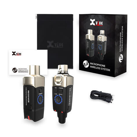 Xvive XV-U3 Wireless System (Black)