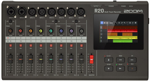 Zoom R20 Multitrack Recorder