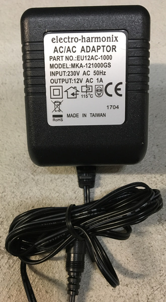 electro-harmonix 12AC-1000 (12V AC / 1000mA)
