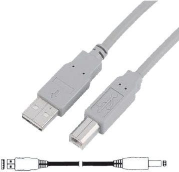 equip USB Kabel A-B (3m)