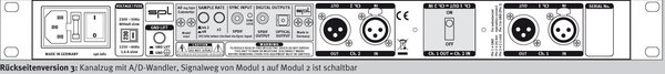 spl Preference Preamp & Dual-Band De-Esser AES AD Modell 12290001