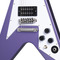 Epiphone Kirk Hammett 1979 Flying V (purple metallic)