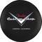 Fender Custom Shop Chevron Logo Barstool 24' (black/chrome)