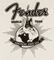 Fender World Tour T-Shirt, Size L (vintage white)