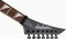 Jackson X Series Rhoads RRX24-MG7 (satin black with primer gray bevels)